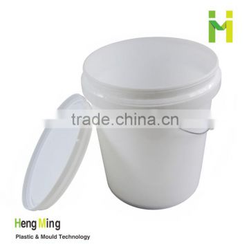 20L Round Plastic Packing Pail with metal handle