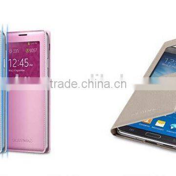 New Arrival Ultra Thin Leather Flip Case for Samsung Galaxy Note 3 With Smart Window and Sleep Function photo-2