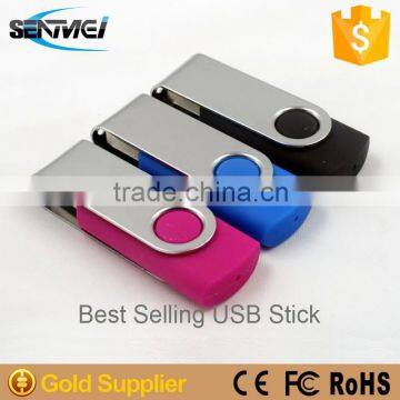 top selling super mini rotatable usb flash drive giveaway gift