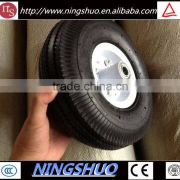 China industry of agricultural wheel 10 inch rubber pneumatic wheel for jetting machine