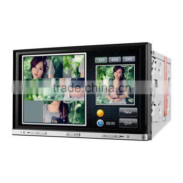 8 inch Double Din Car DVD Player Touchscreen Wince 6.0 Version Dual Core MTK3360 With Wifi 3G GPS Bluetooth Digital TV Universal