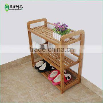Wholesale Bamboo Shoe Rack Waterproof Shoe Rack Display