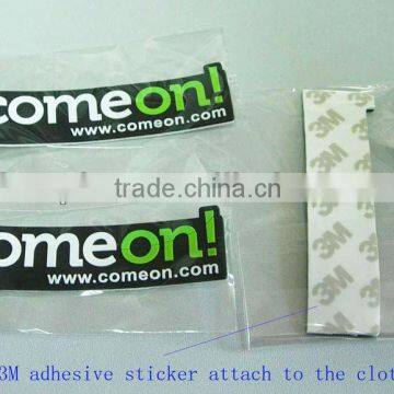 3d soft pvc label patch for cloth