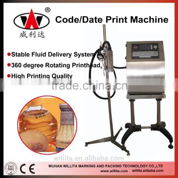 New Condition high speed date coder inkjet printer machine