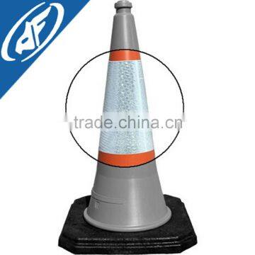 High visibility pvc reflective traffic cone sleeve