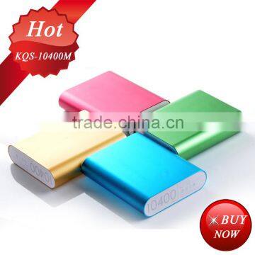 portable mobile phone charger mi 10400 mah power bank