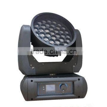 China light zoom wash moving head 37x12w led dmx512 control light