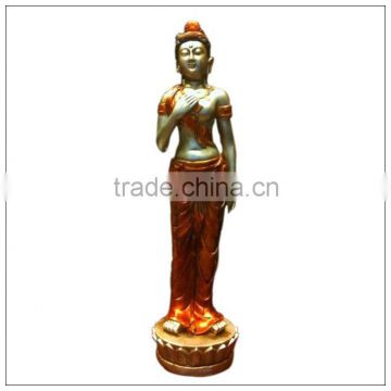 Chinese Kuan yin statue ,resin sculpture indoor decorative statue,female buddha statue