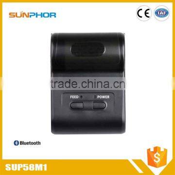 58mm mini bluetooth printer portable thermal ticket printer