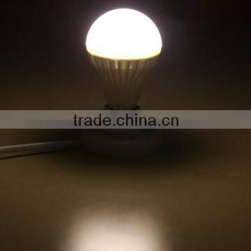 7W 3000K/4000K/6000K Optional PMMA Optical PC Cover + Thermal Conductive Materials E27 LED Light Bulb photo-3