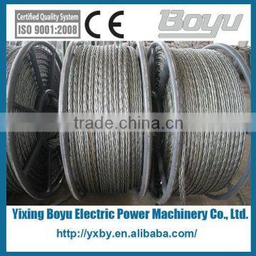 Galvanized steel anti-twisting braided steel rope