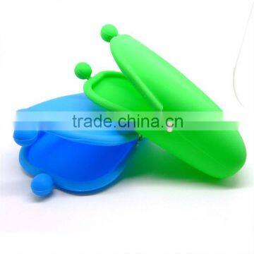 lovely girls fashion silicone kids coin holder