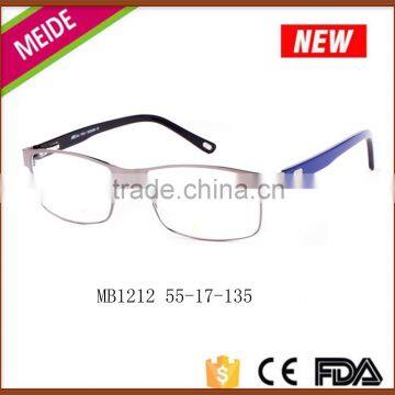 Diamond custom made european style eyeglass frames glasses for men