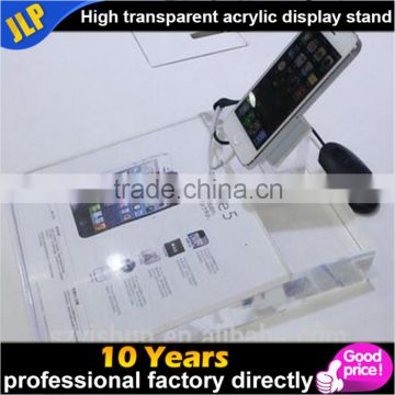 Custom production of high quality acrylic phone display shelf