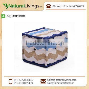 Superior Quality Woven Pouf Cover from Trusted Supplier