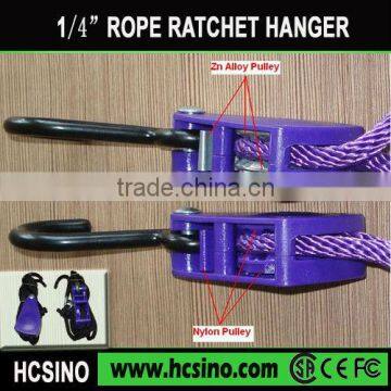 Polycarbinate or Zinc Purple Adjustable light hanger