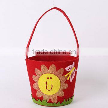 New easter bucket easter baskets wholesale easter bag