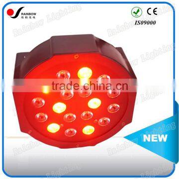 Guangzhou High Quality Pro 18pcs 1W Bright LED Par Can Light for Stage Lighting