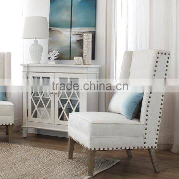 High Back Fabric Accent Chair HS-SC2109