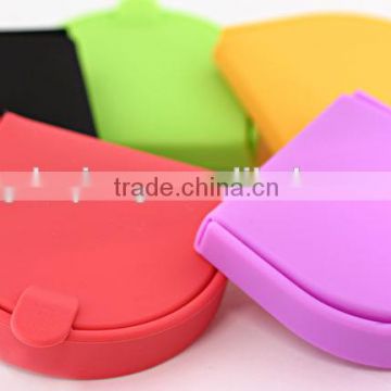 Fashion silicone macaron bag/macaron silicone coin purse