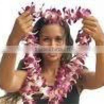 party decoration hawaii flower lei/flower lei/hawaii lei