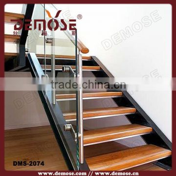 wooden ladders for lofts / u shape glass stairs price