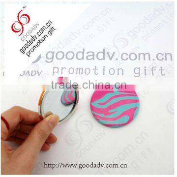 Custom made tin plate button mirror / tin makeup mirror / tinplate pocket mirror                        
                                                Quality Choice