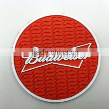 disposable round pvc rubber coaster