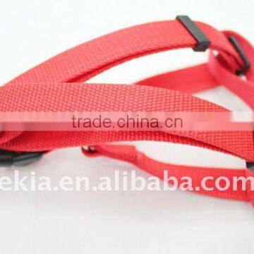 Charmful red pet harness leash