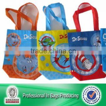 100% Recycled Lead-free Material Large Rectangular PP Woven Shopping Carry Bag Printing