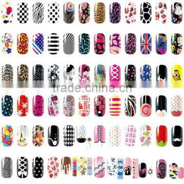 custom popular new fashion Korea and Japan lady nail sticker for nail art