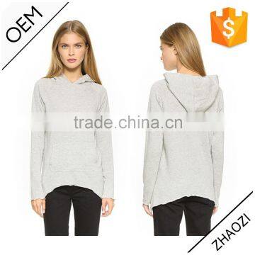 2016 clothing factory OEM cheap quality wholesale plain hoodies for women