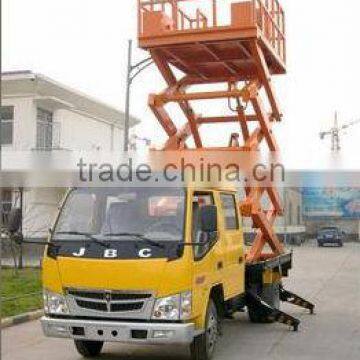 Vehicle-mounted drum lifter