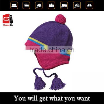 Custom different types of knit hats knight helmet hat free bulk knitted pattern hats