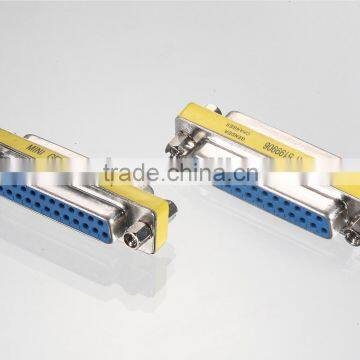 Mini Gender Charger 25db Female to 25db Female Adapter