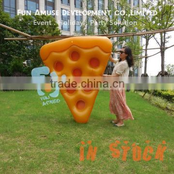 Water play equipment food pizza design pool float inflatable donut