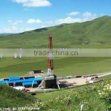 trailer mounted oilwell drilling platform