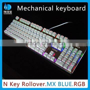 Cool Backlight LED Wired Gaming Mechanical Keyboard For Keyboard Gamer photo-2