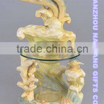 Resin oil burner home decor