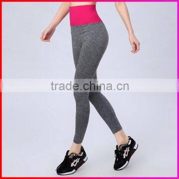 Custom stretch plain women sport yoga high waist leggings                        
                                                Quality Choice