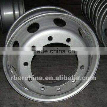 8.25x22.5 semi trailer steel wheel rim from zhengshu factory