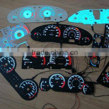 High brightness & Good quality EL lighting car gauge