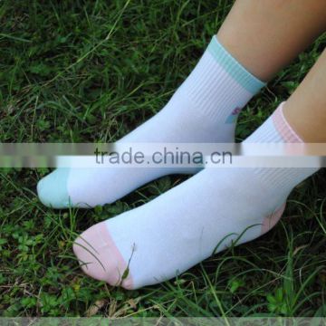 china manufactorier adult unisex ribbed sporty cotton sock