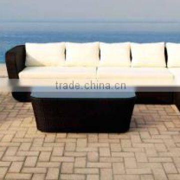 2015 Newest Garden Sectional Sofa Synthetic Rattan Pool Furniture For Hotel