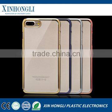 New Arrival Plating electroplating tpu phone case for iphone 7