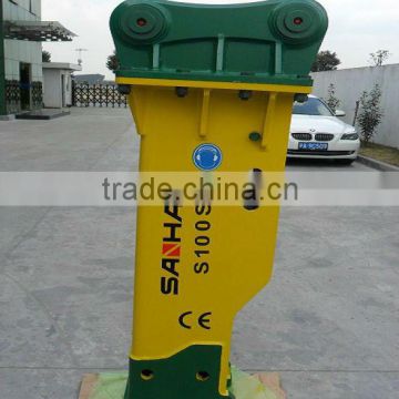 SANHA S100S hydraulic rockbreaker box type for CAT 312 Excavator