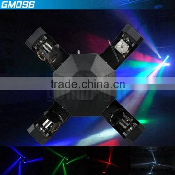 led Quad-Claw scanner light stage center lighting Pro dj lights