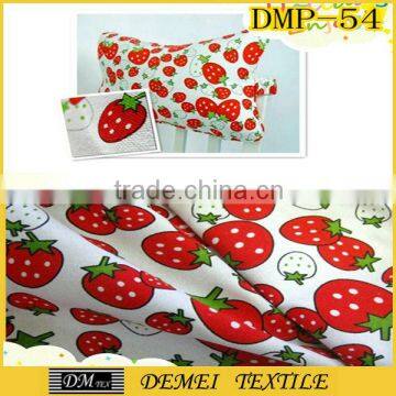 pretty printed polyester cotton pillow fabric