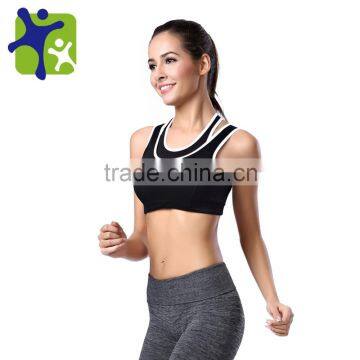 Women Sport Bra ,fitness Running Quick Dry Bra, Female Yoga Fake Two Sport Bra WA20