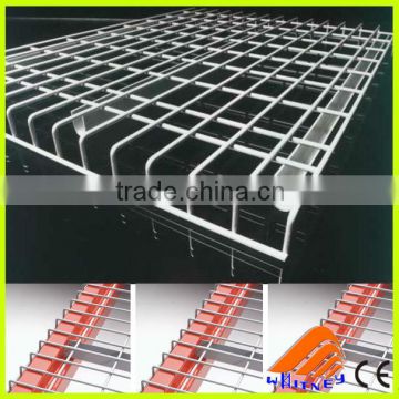 U style wire decks,steel decking for pallet racking,wire decks for rack